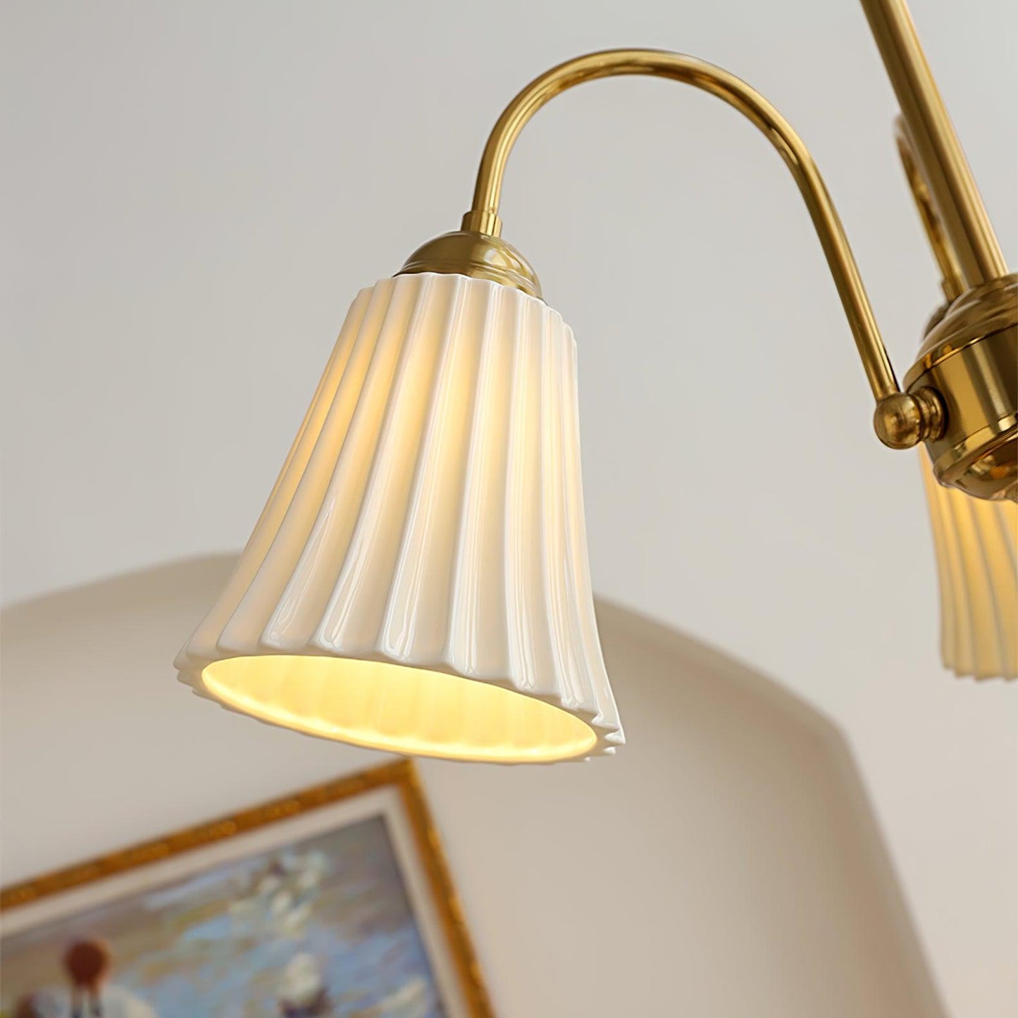 Medieval Ceramic Trumpet Chandelier - YIOSI