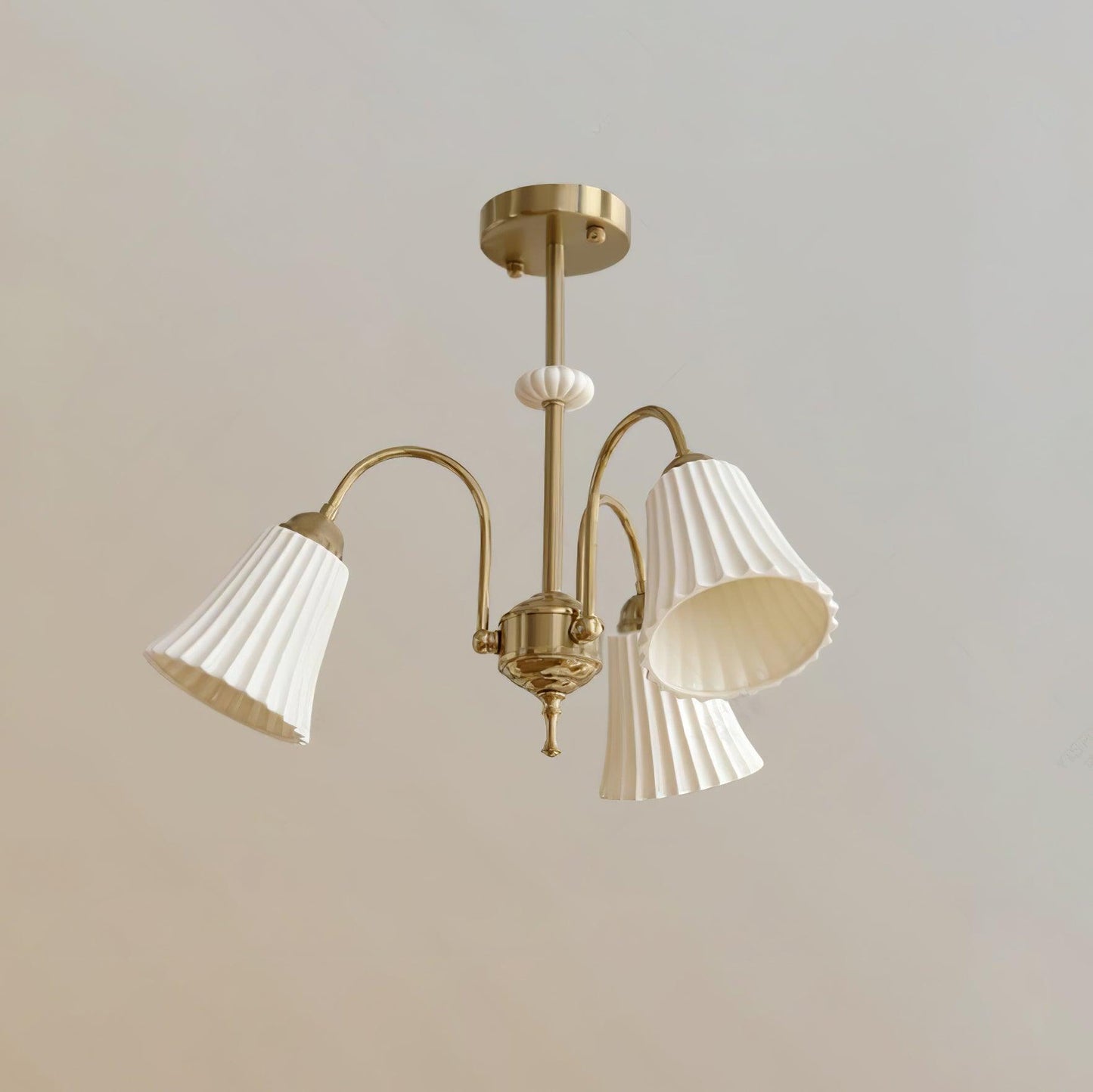 Medieval Ceramic Trumpet Chandelier - YIOSI