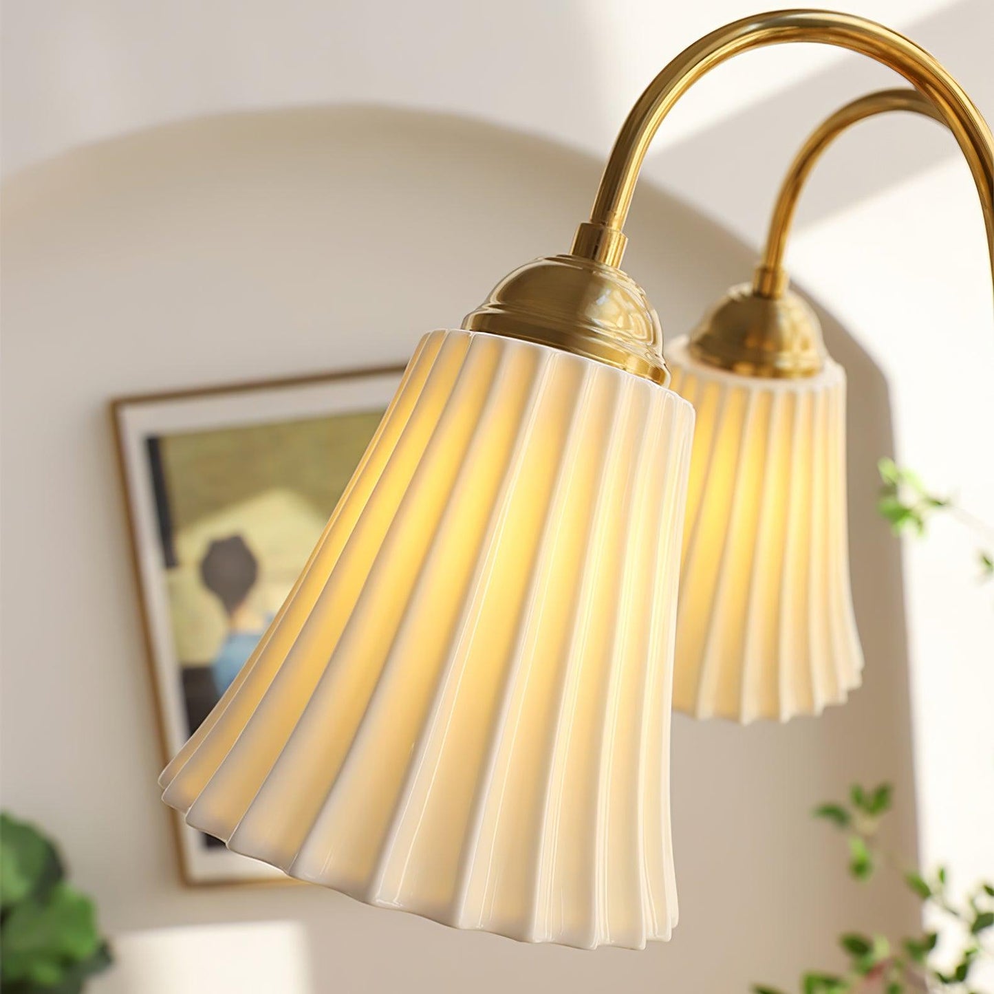 Medieval Ceramic Trumpet Chandelier - YIOSI