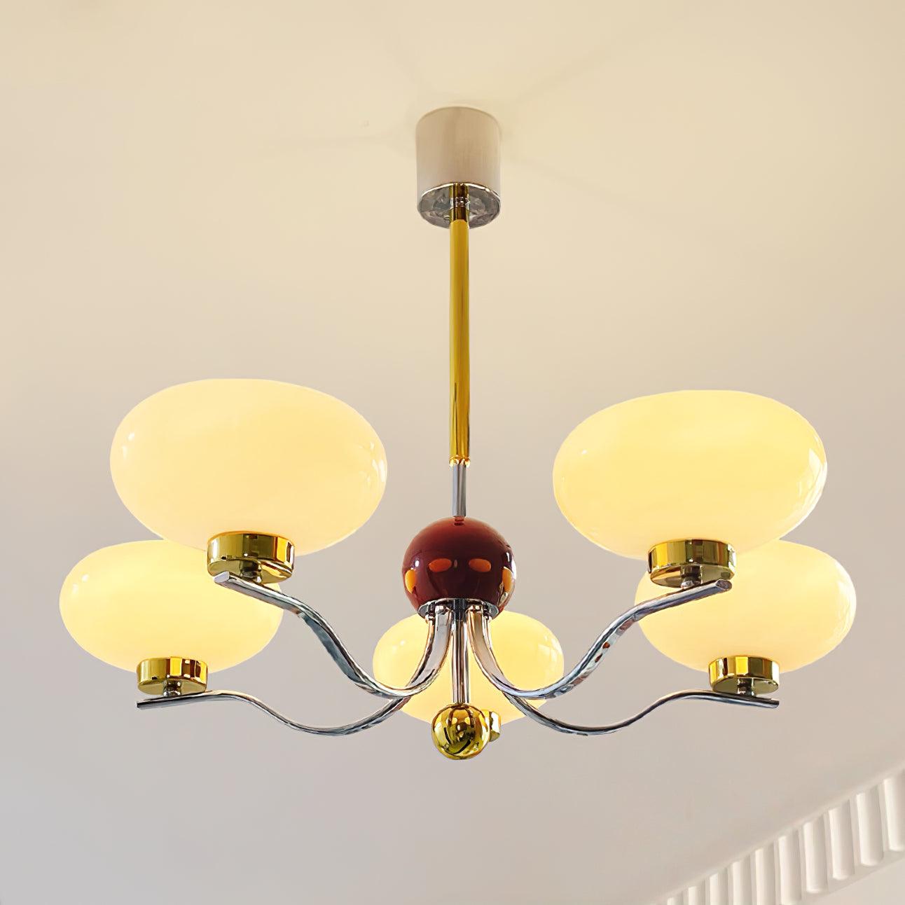 Medieval Glass Bowl Chandelier - YIOSI
