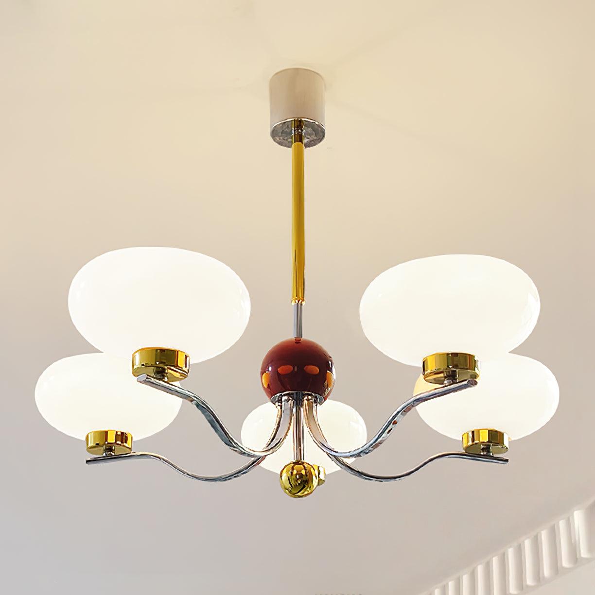 Medieval Glass Bowl Chandelier - YIOSI