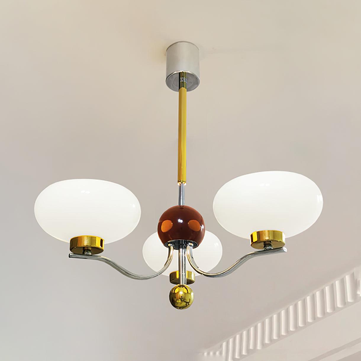 Medieval Glass Bowl Chandelier - YIOSI