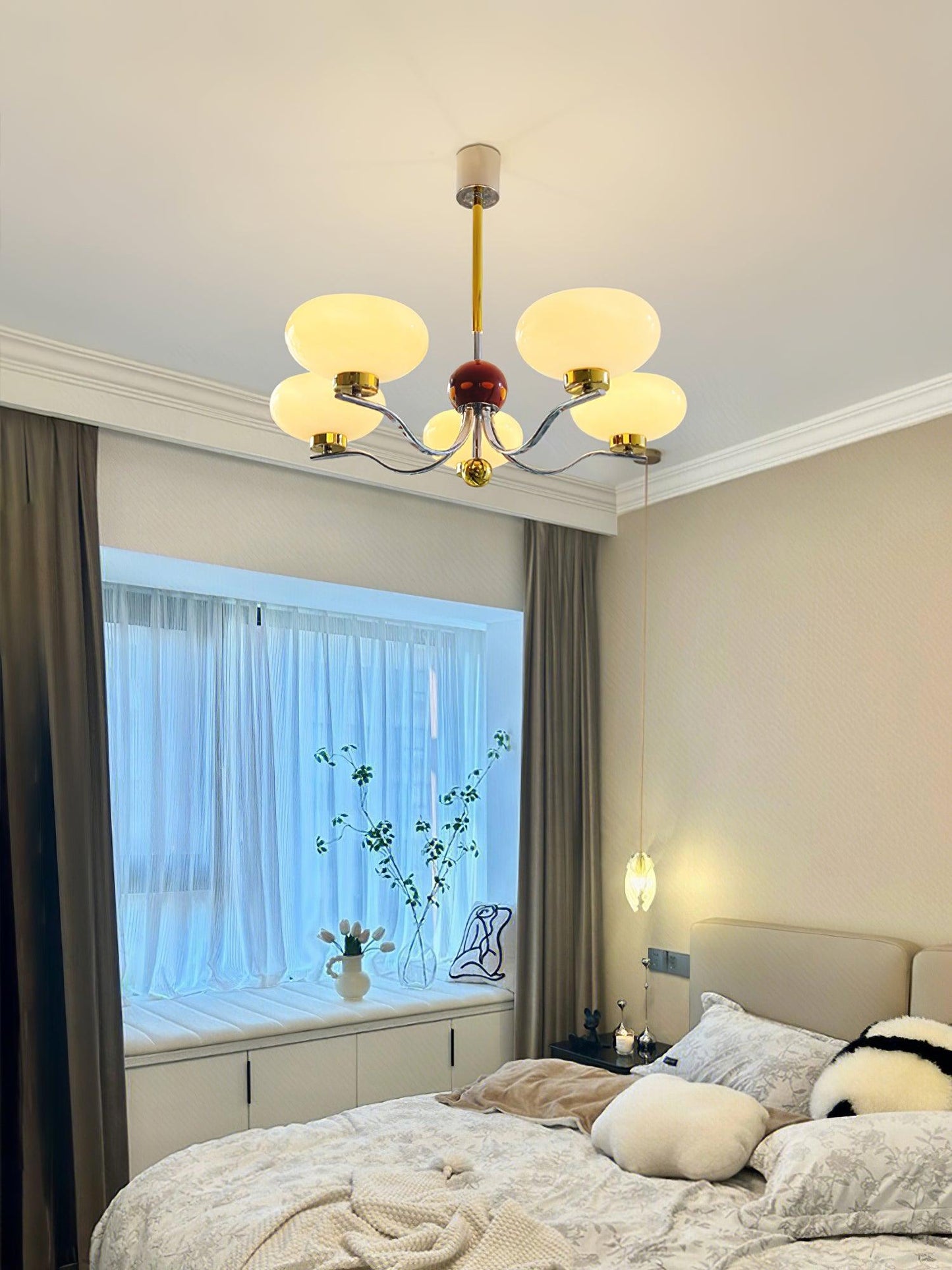 Medieval Glass Bowl Chandelier - YIOSI