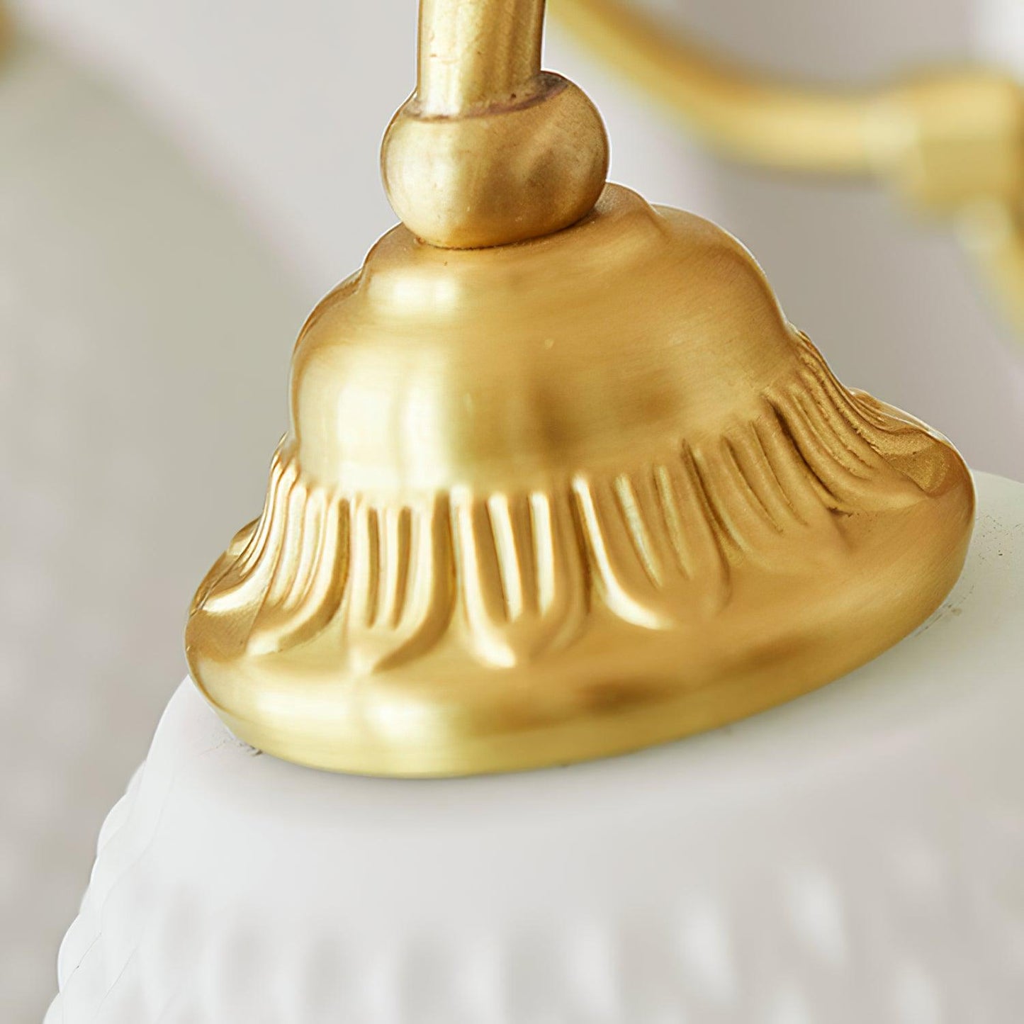 Mesh Tassel Glass Chandelier - YIOSI