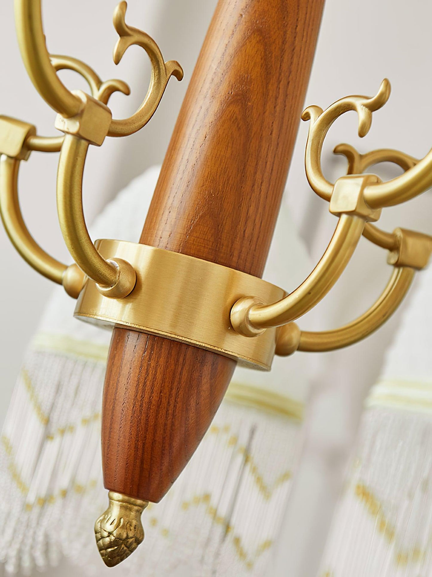 Mesh Tassel Glass Chandelier - YIOSI