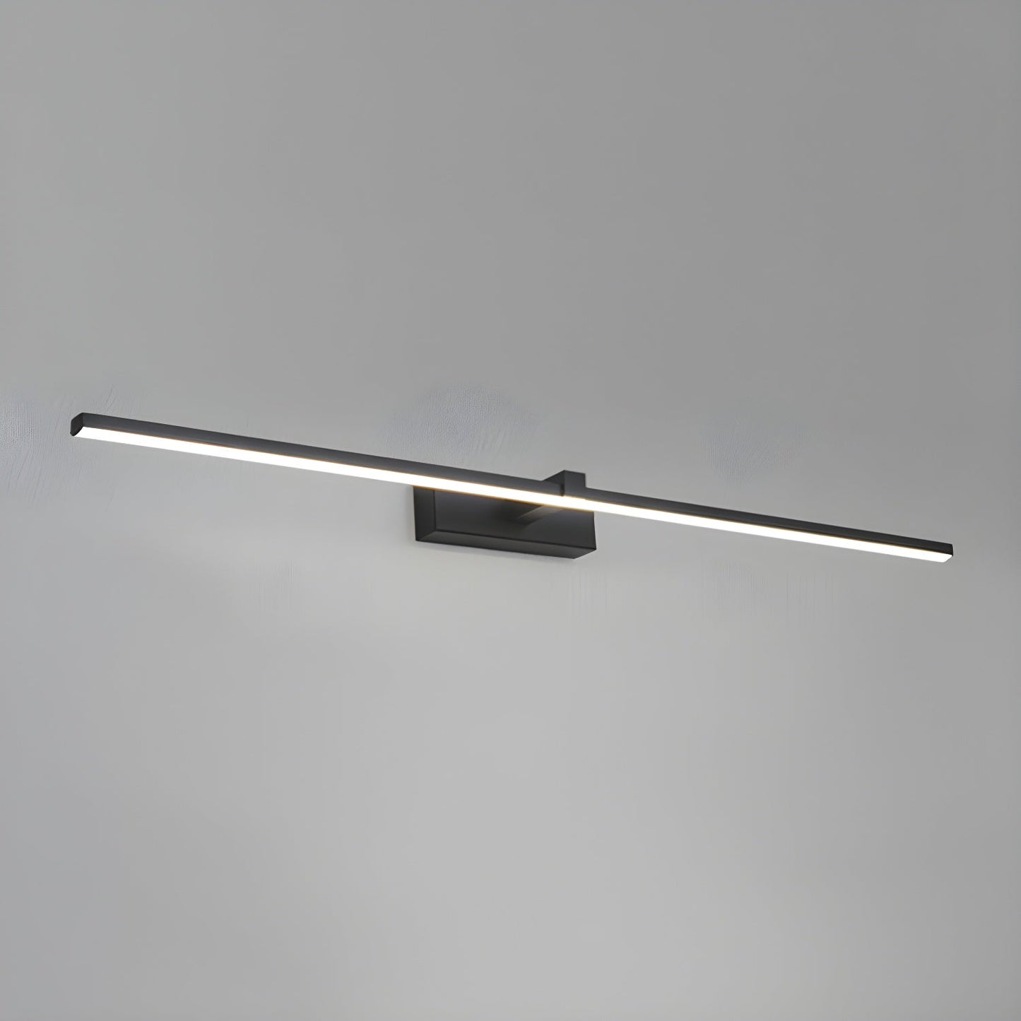 Vakkerlight Metal Linear Mirror Wall Light – Sleek Black/White Finish