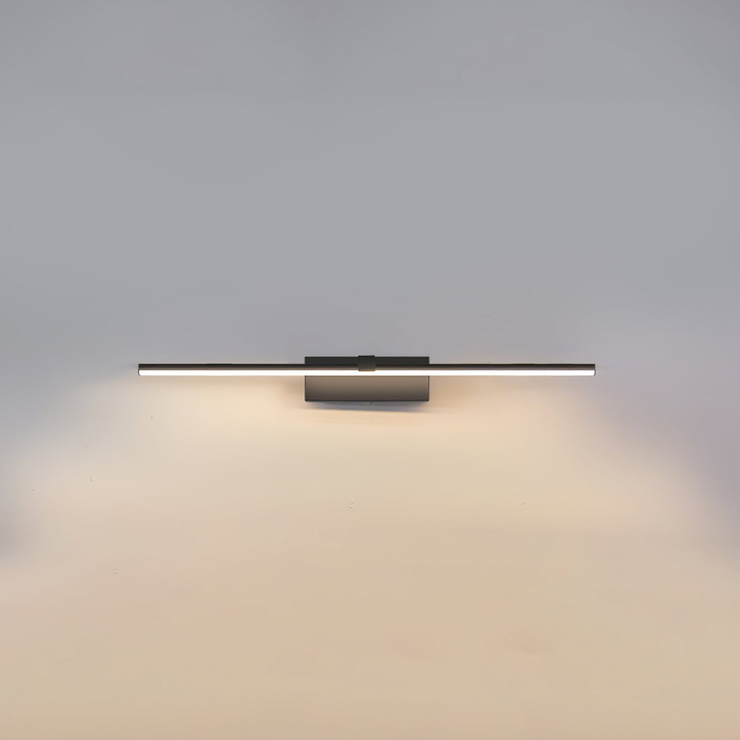 Vakkerlight Metal Linear Mirror Wall Light – Sleek Black/White Finish