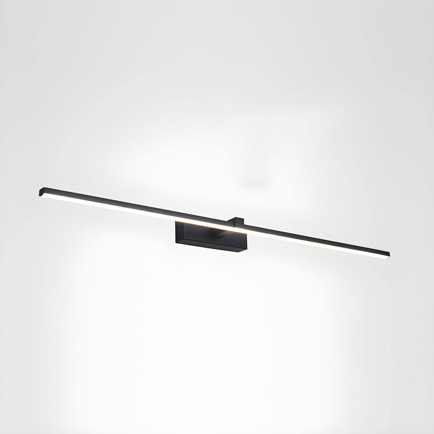 Vakkerlight Metal Linear Mirror Wall Light – Sleek Black/White Finish
