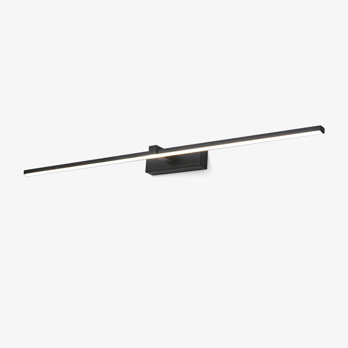 Vakkerlight Metal Linear Mirror Wall Light – Sleek Black/White Finish