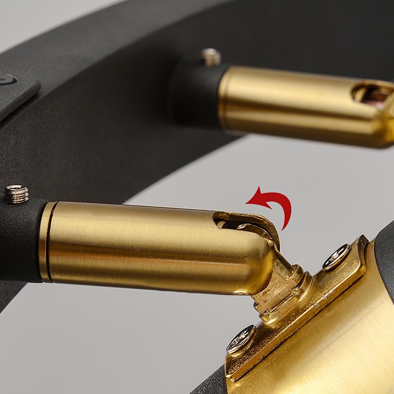 Black Mutil Pipe Chandelier - YIOSI