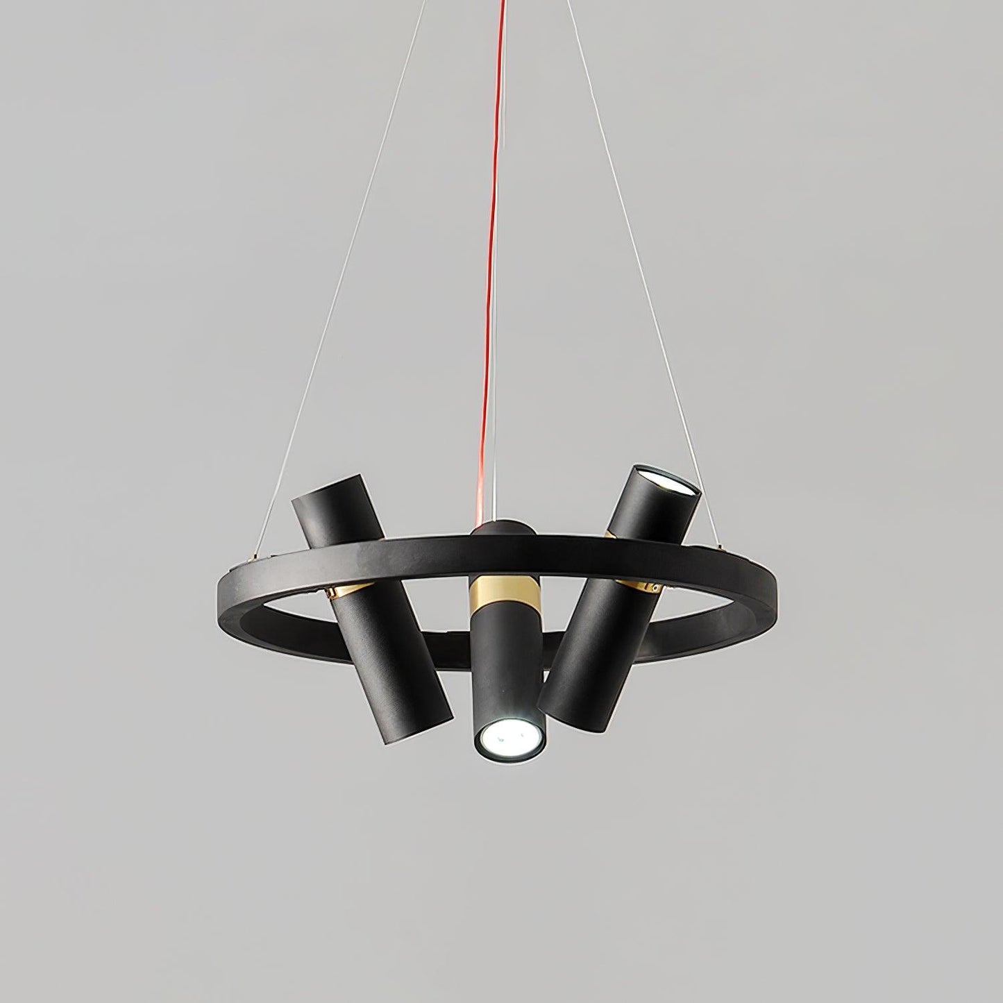 Black Mutil Pipe Chandelier - YIOSI