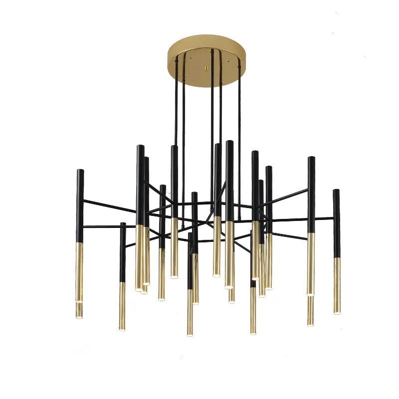 Metal Tubular Chandelier - YIOSI