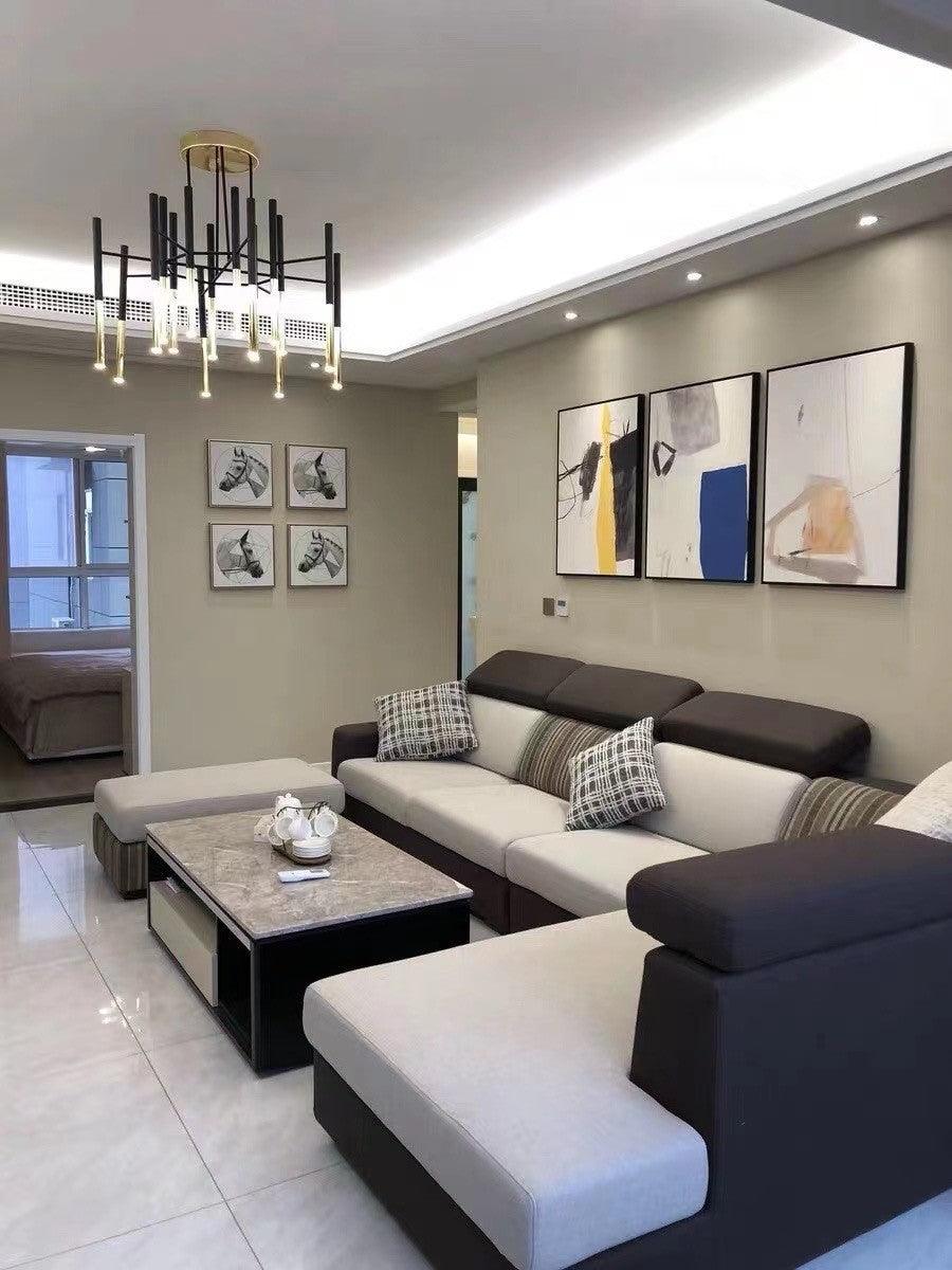 Metal Tubular Chandelier - YIOSI