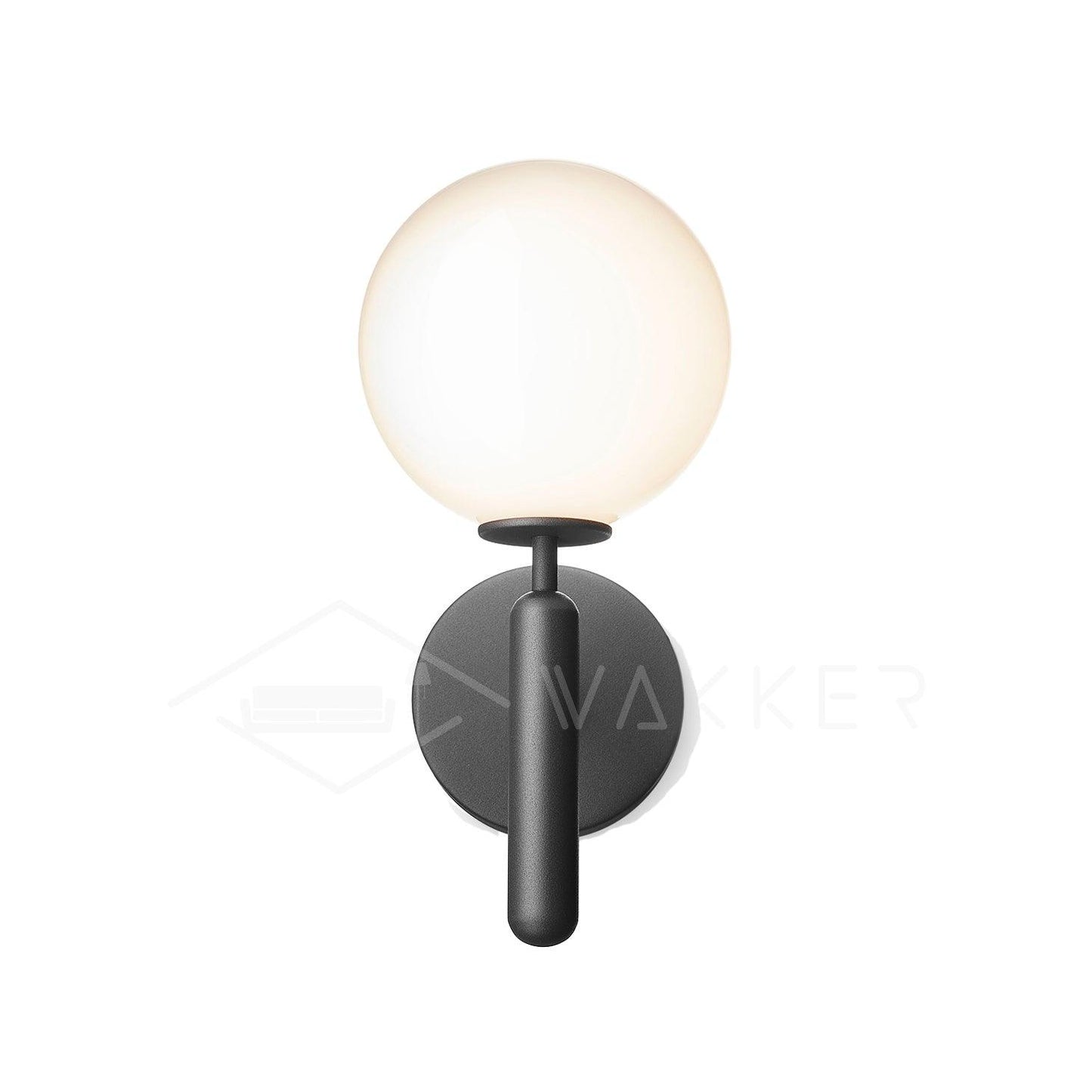 Scandiluxe Brass & Glass Wall Light – Elegant Nordic Sconce