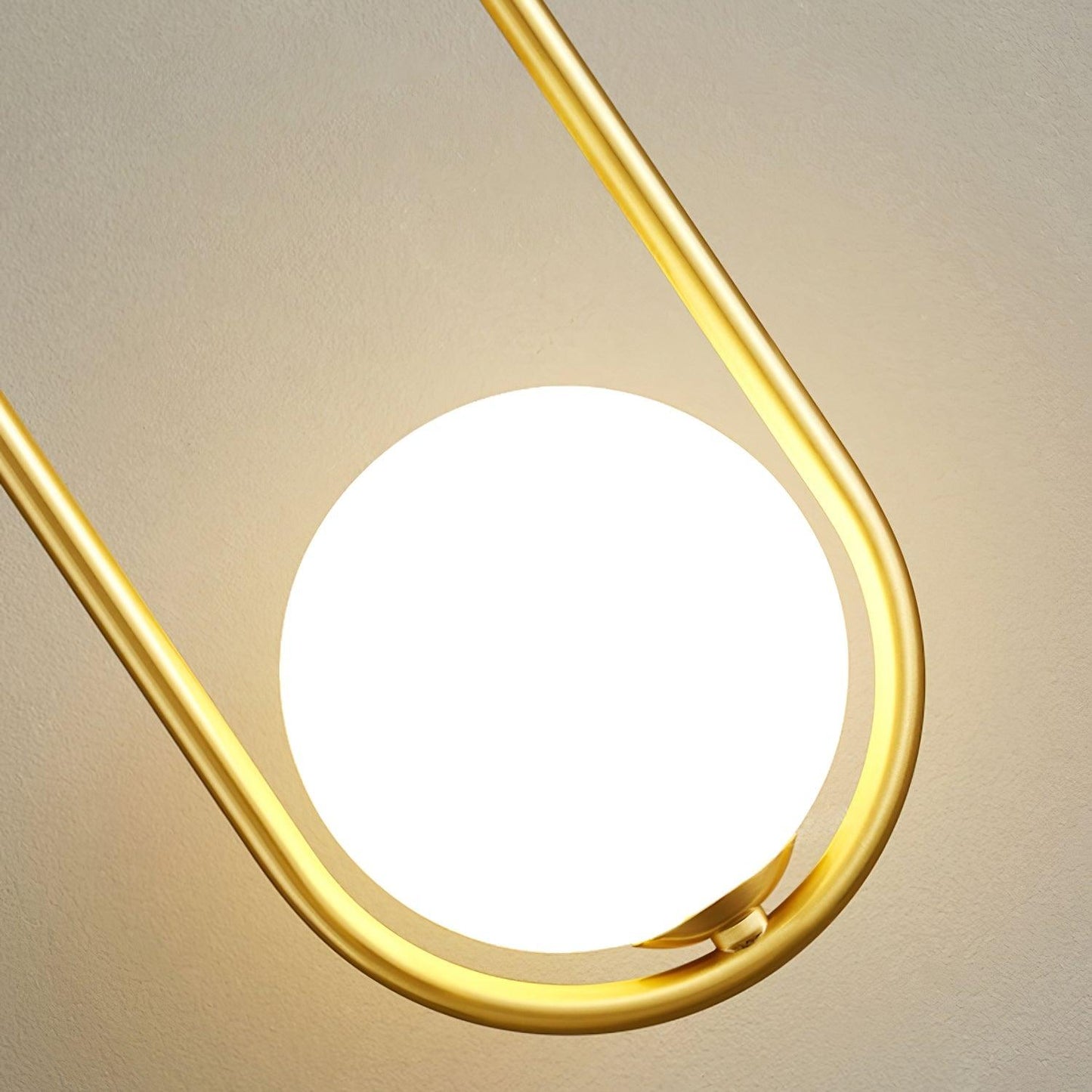 Vakkerlight Mila Brass & White Wall Sconce Modern Art Deco