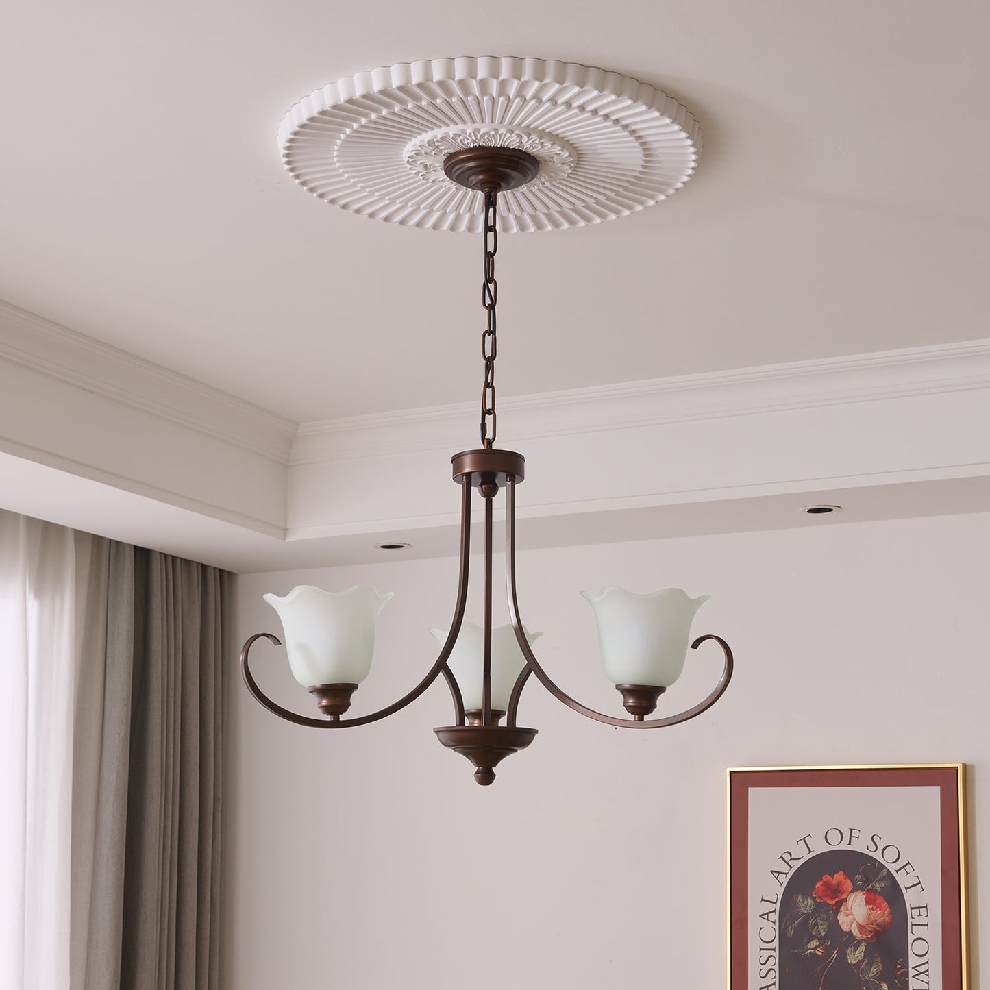 Mireille Floral Chandelier - YIOSI