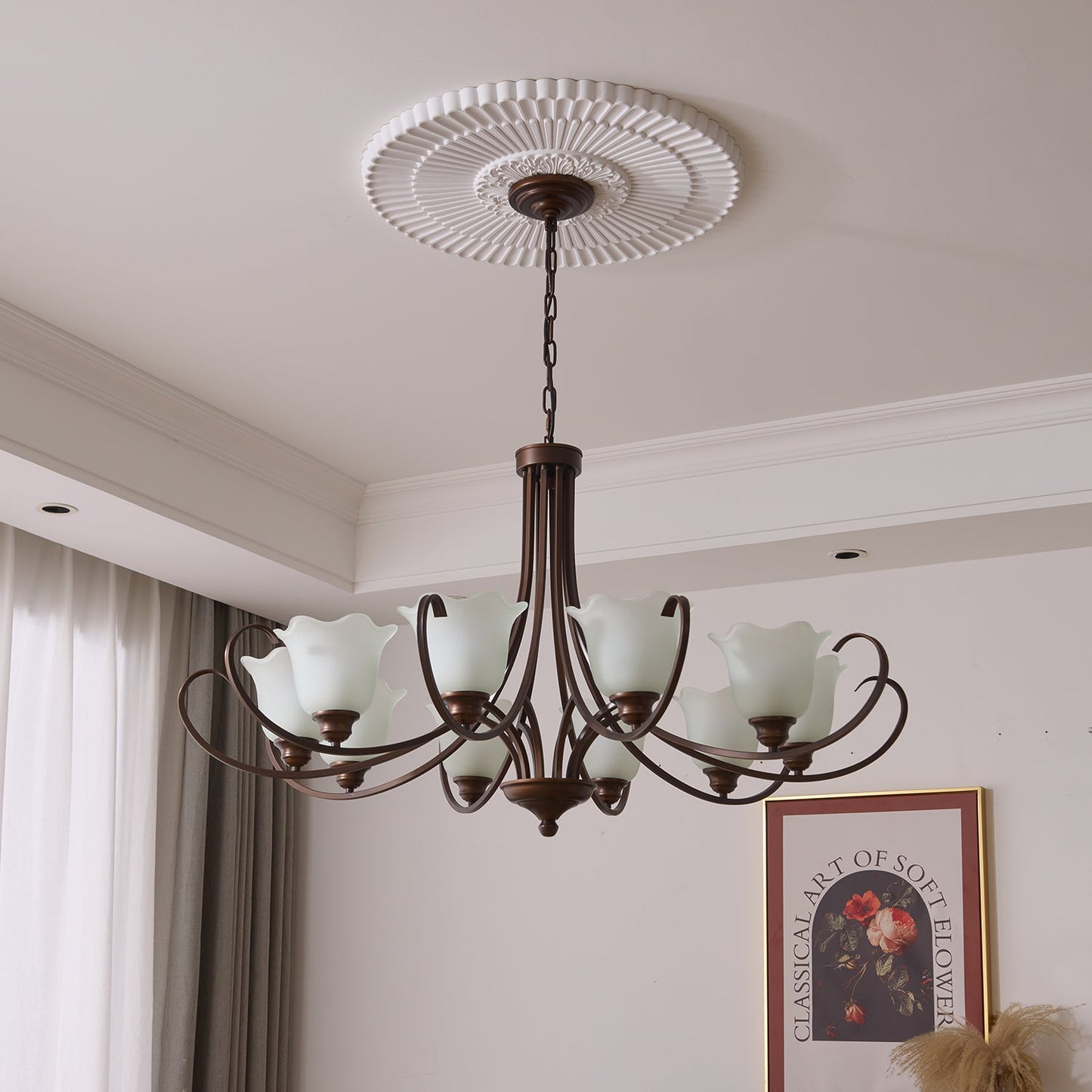 Mireille Floral Chandelier - YIOSI