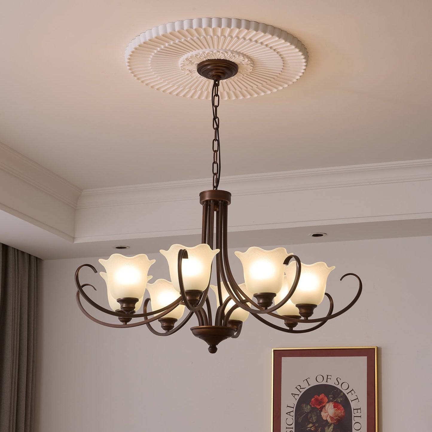 Mireille Floral Chandelier - YIOSI