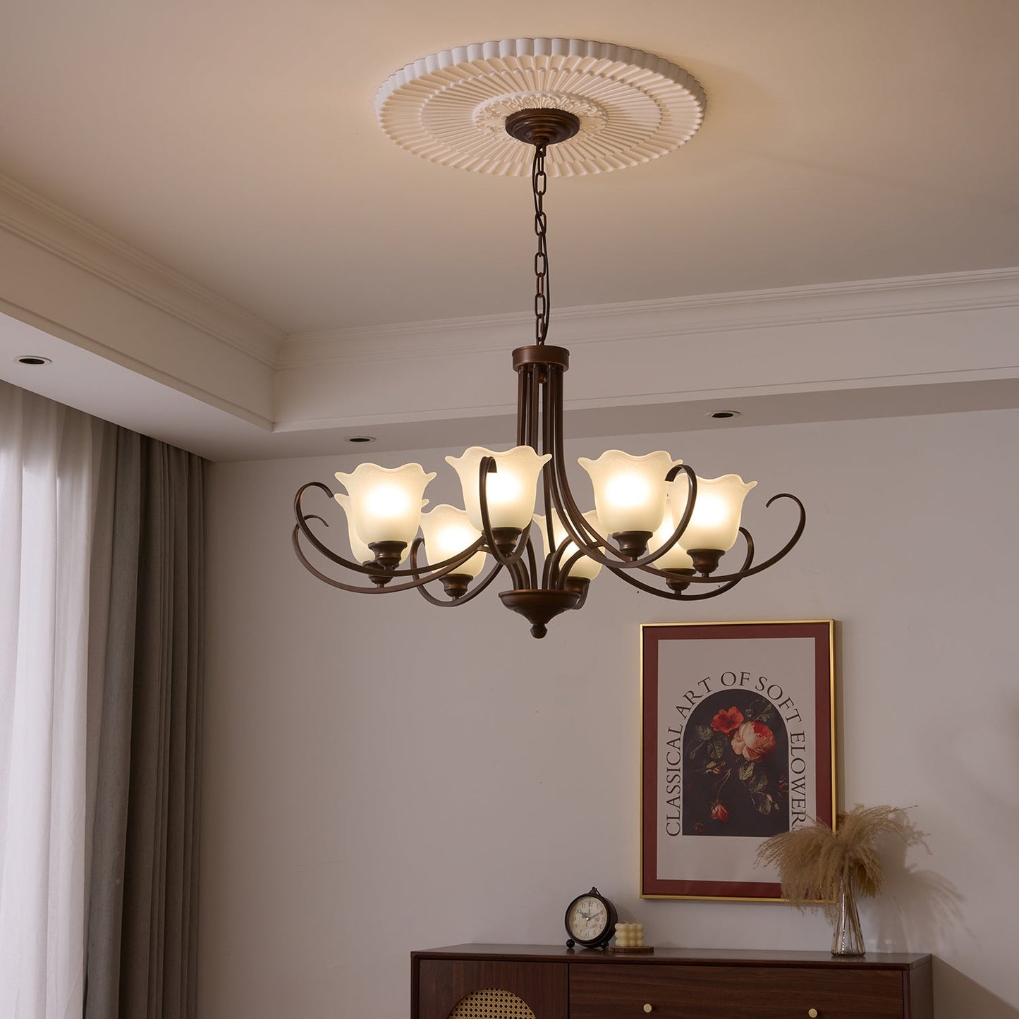 Mireille Floral Chandelier - YIOSI