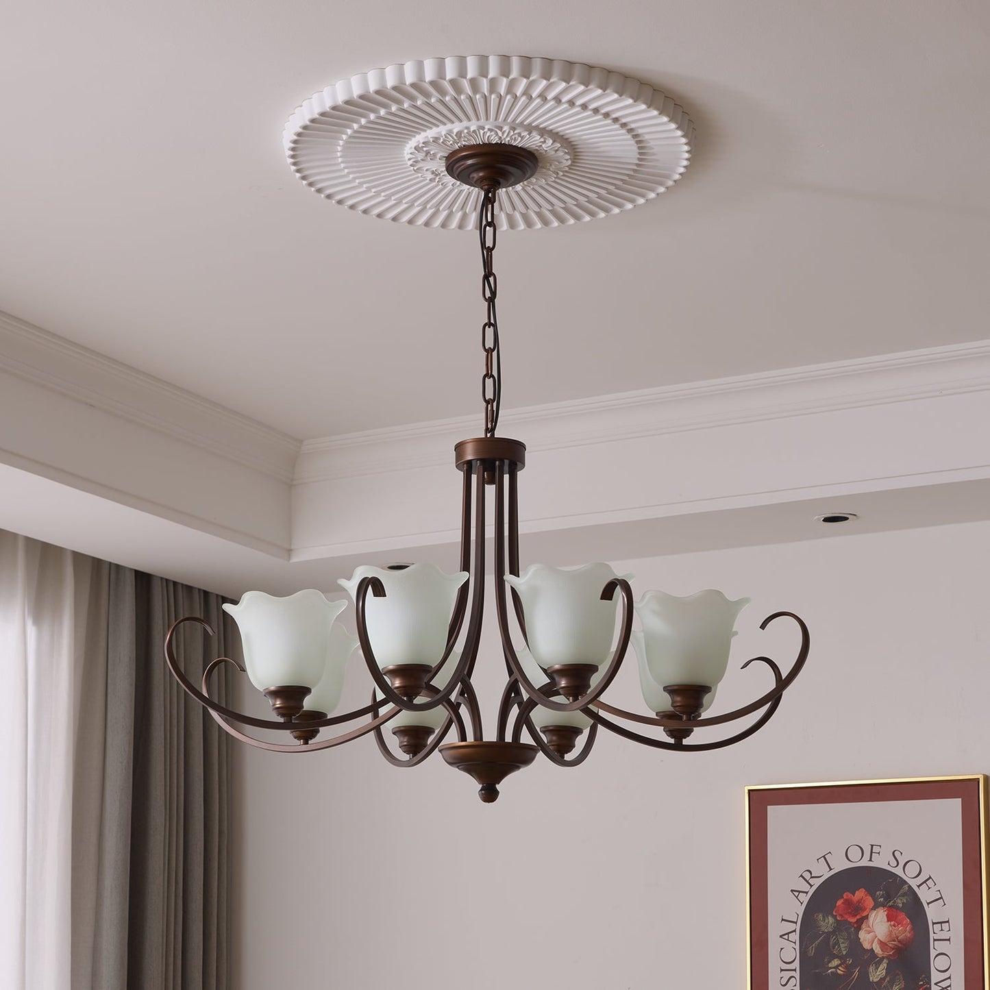 Mireille Floral Chandelier - YIOSI