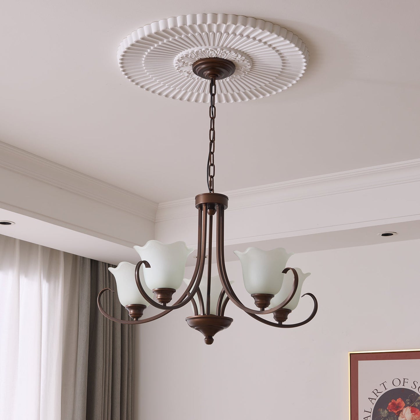 Mireille Floral Chandelier - YIOSI