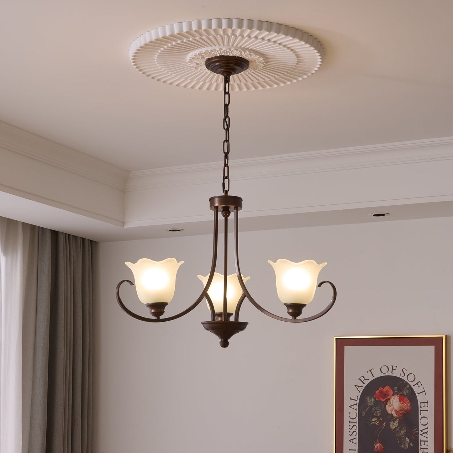 Mireille Floral Chandelier - YIOSI