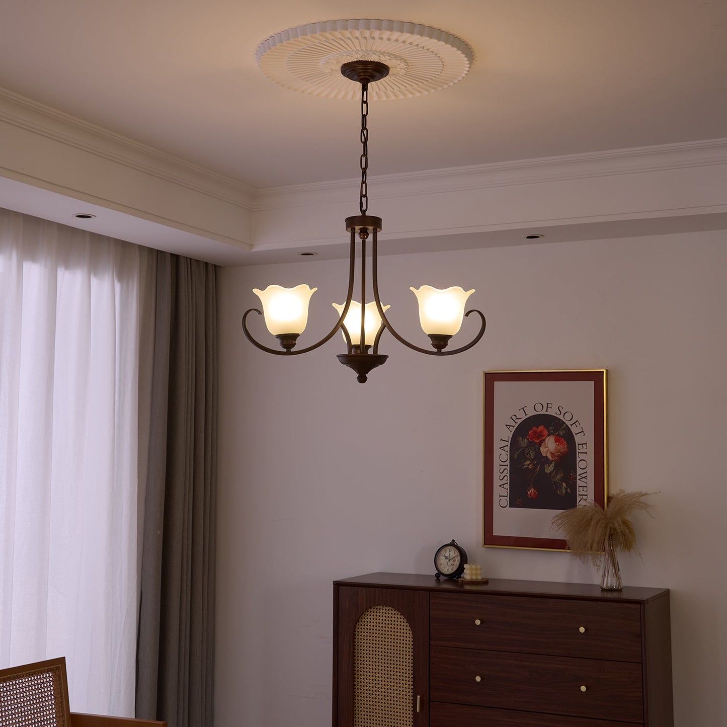 Mireille Floral Chandelier - YIOSI