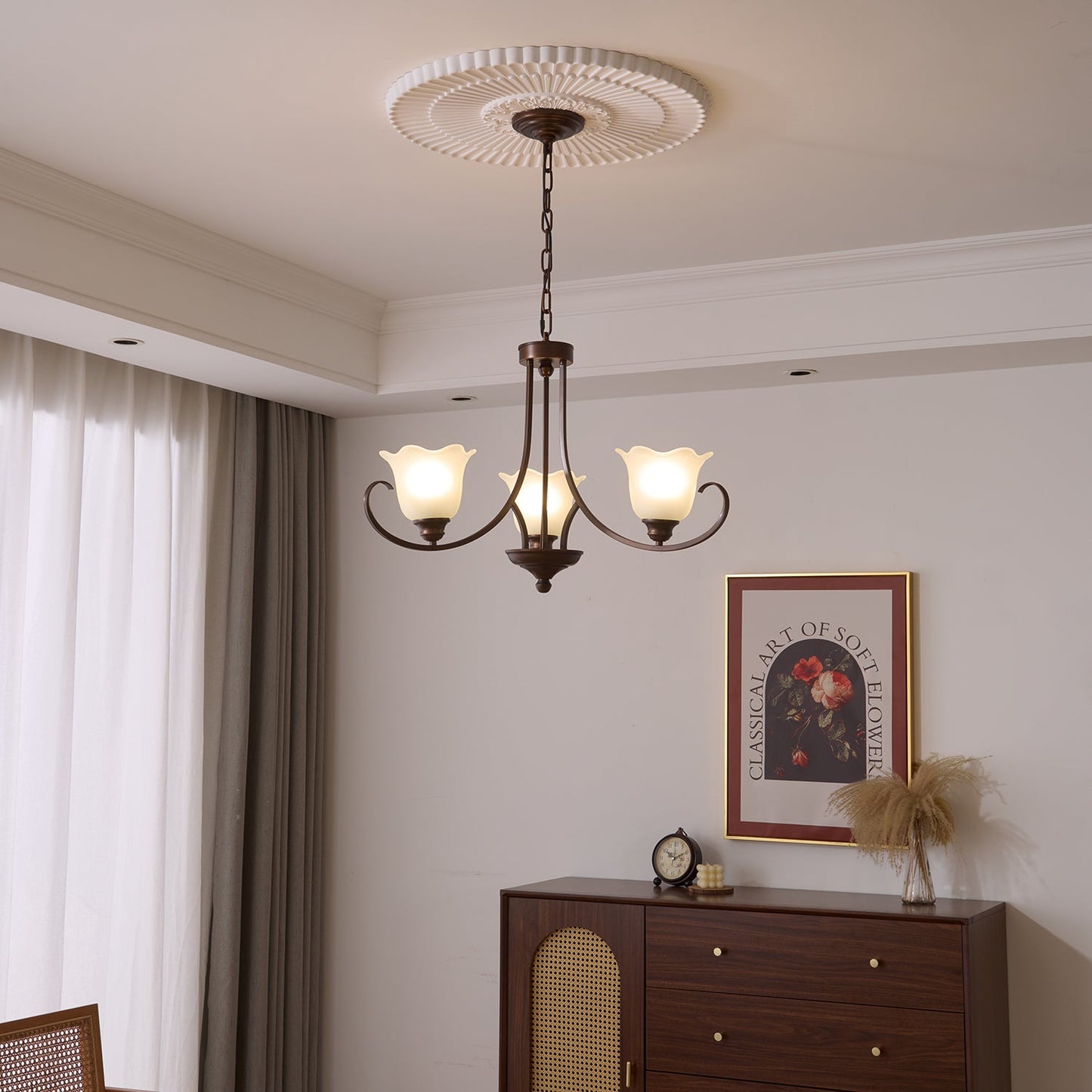 Mireille Floral Chandelier - YIOSI