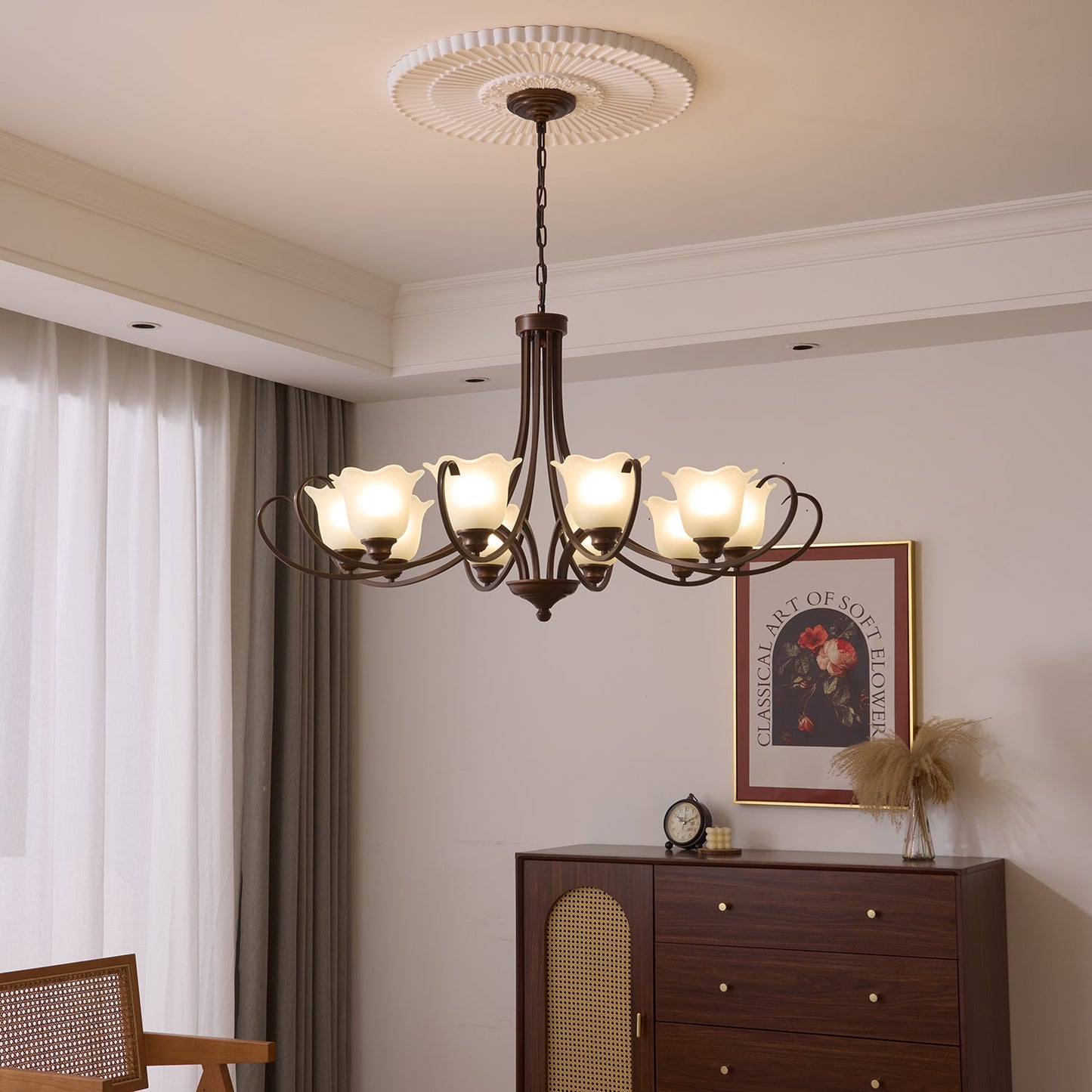 Mireille Floral Chandelier - YIOSI
