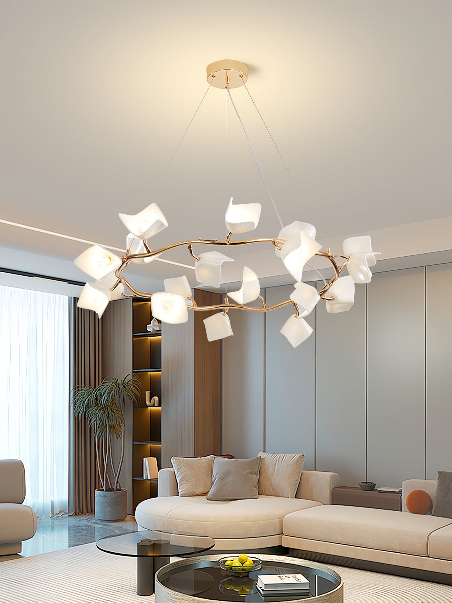 Mistral Flora Chandelier - YIOSI