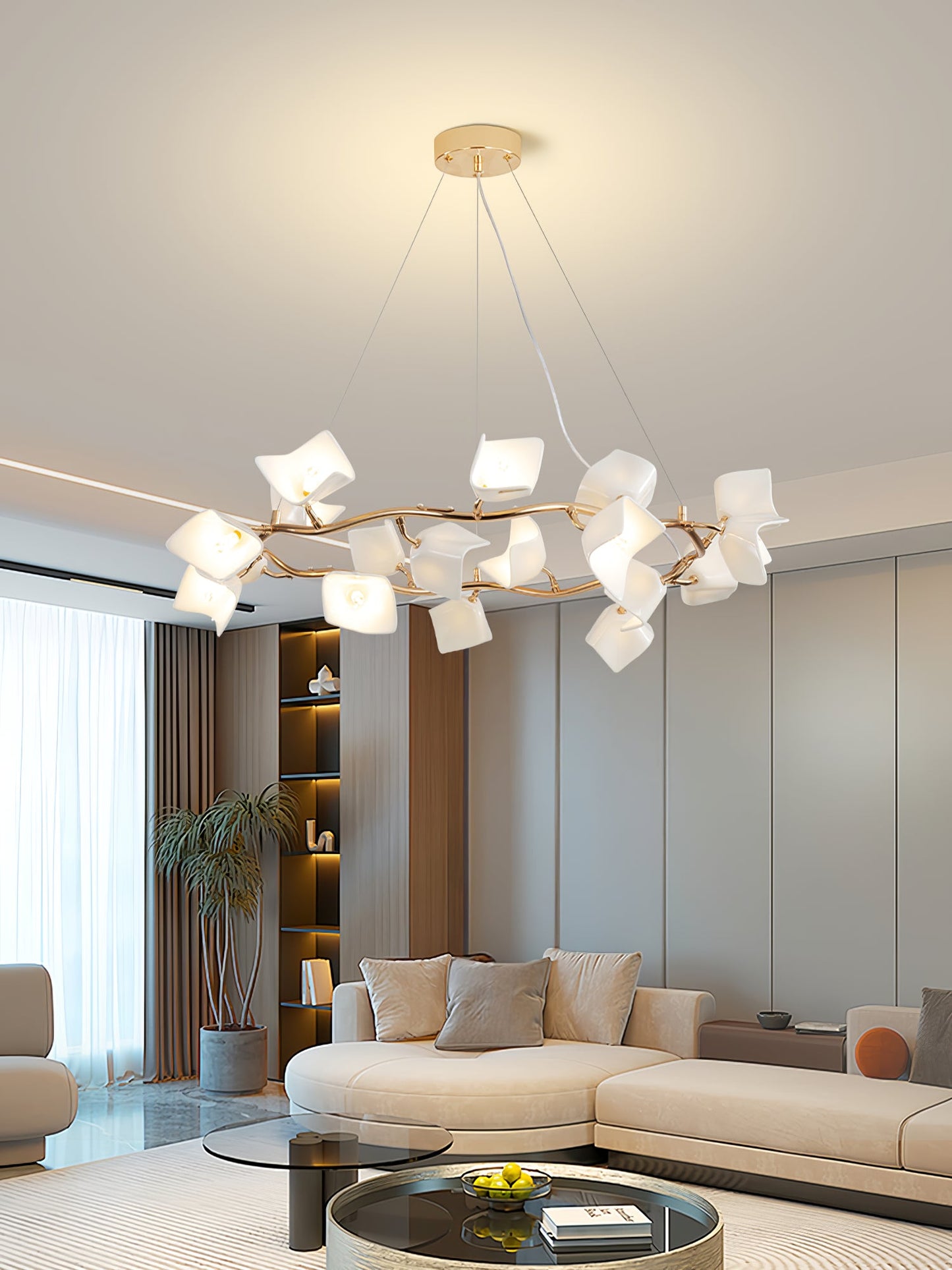 Mistral Flora Chandelier - YIOSI