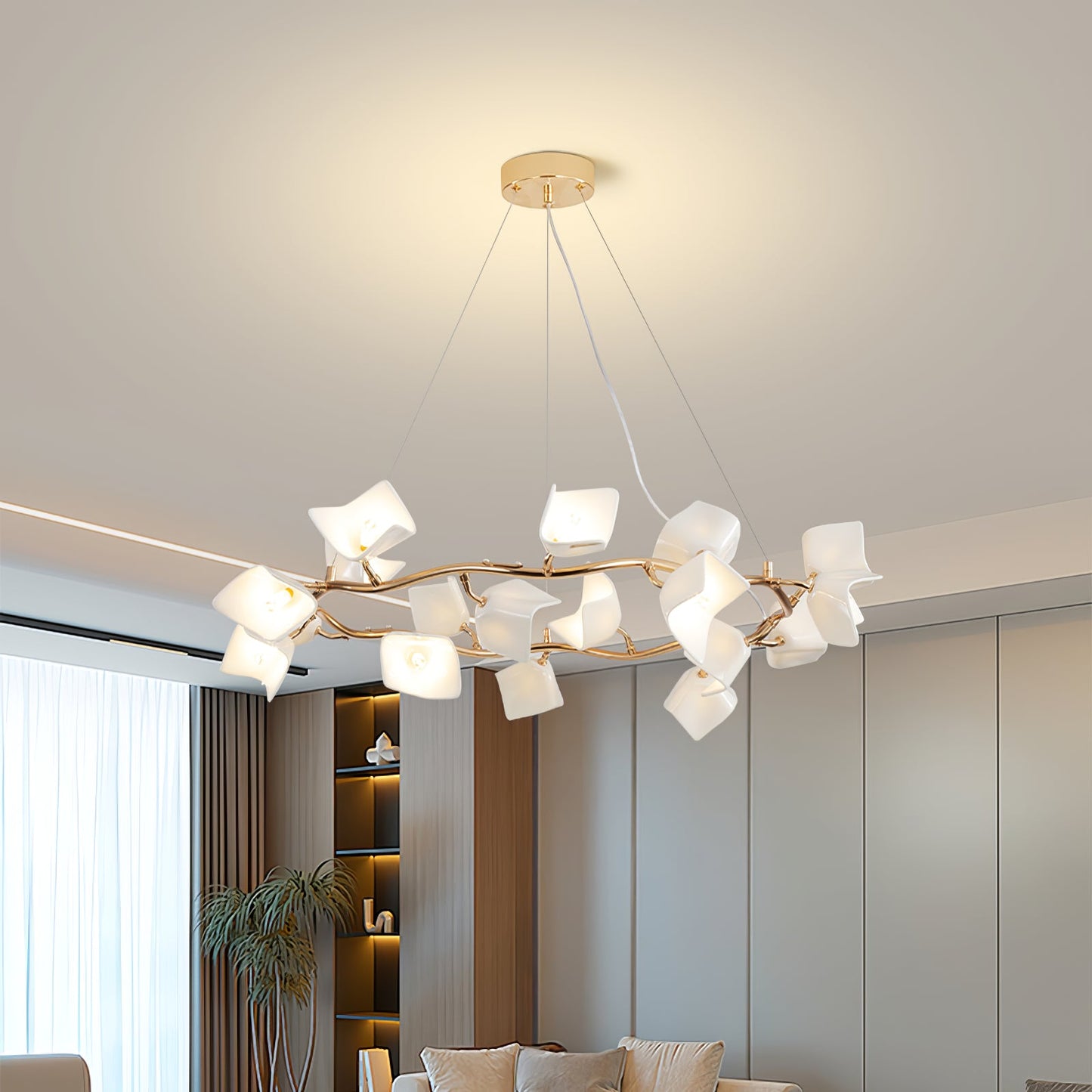 Mistral Flora Chandelier - YIOSI