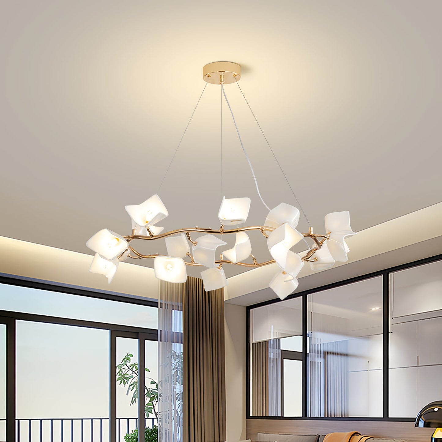 Mistral Flora Chandelier - YIOSI