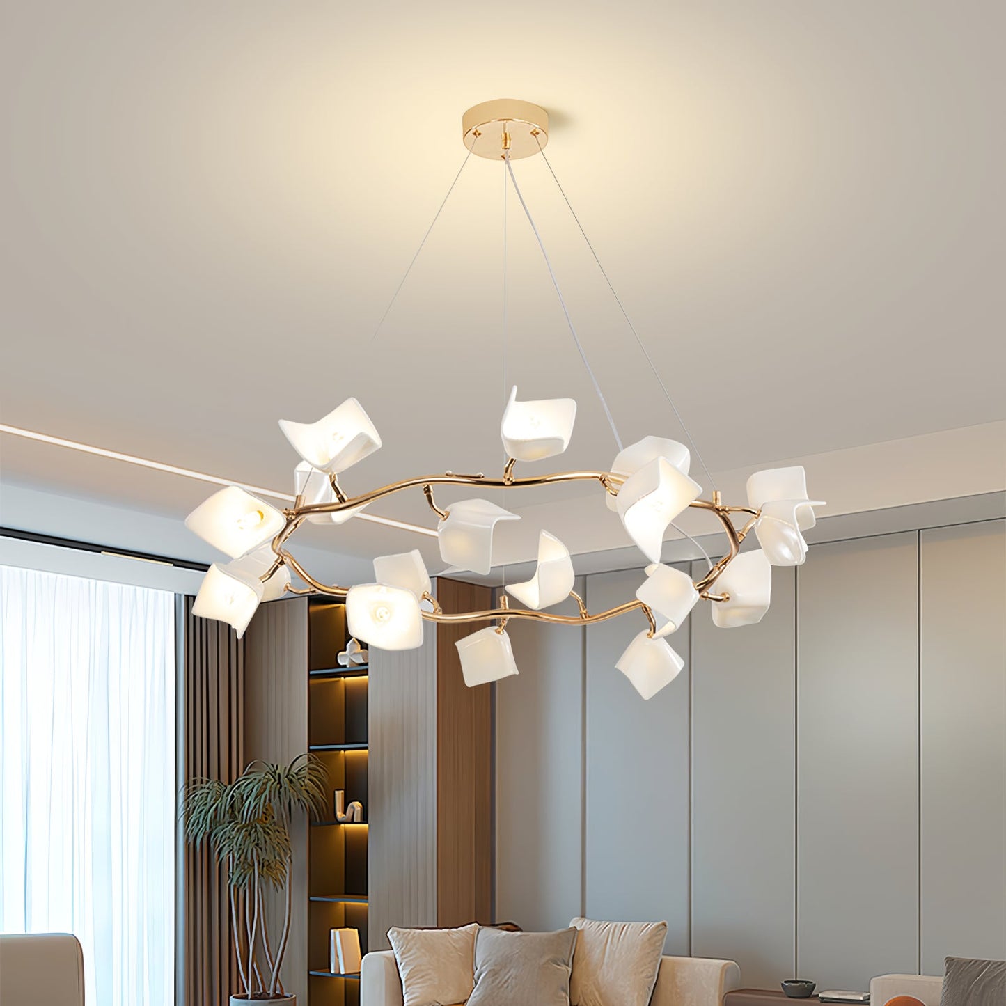 Mistral Flora Chandelier - YIOSI