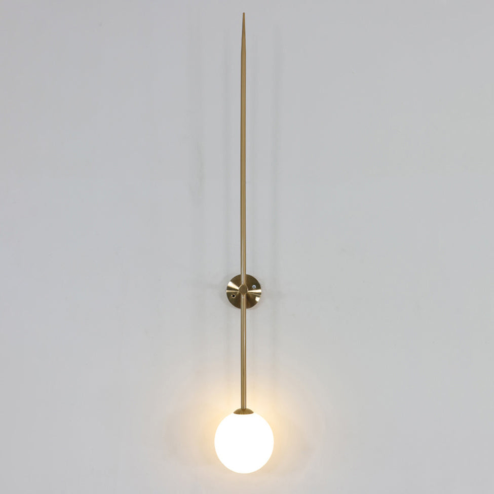 Vakkerlight Mobile Wall Lamp – Sleek Gold & Black Metal Glass Light