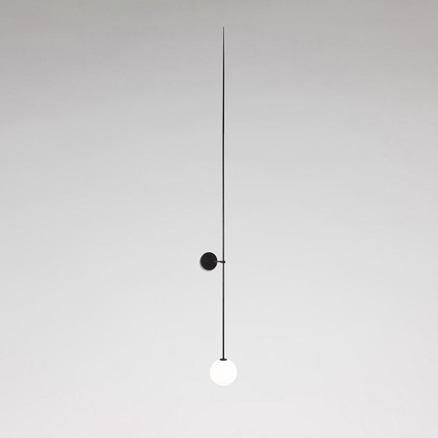 Vakkerlight Mobile Wall Lamp – Sleek Gold & Black Metal Glass Light