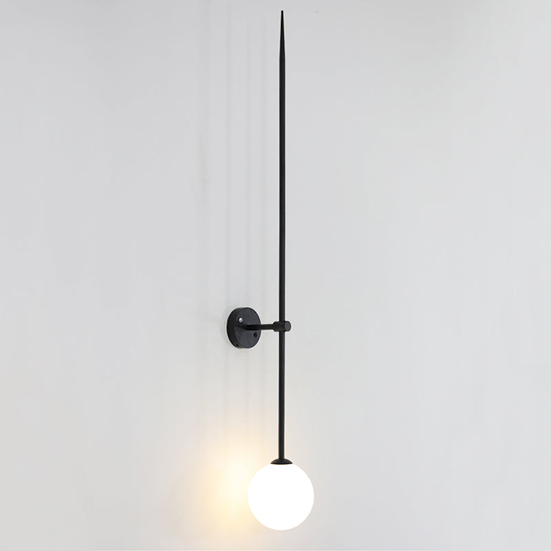 Vakkerlight Mobile Wall Lamp – Sleek Gold & Black Metal Glass Light