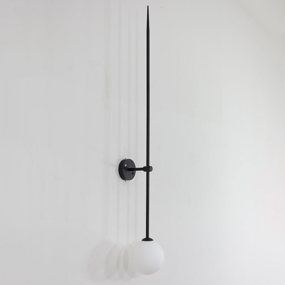 Vakkerlight Mobile Wall Lamp – Sleek Gold & Black Metal Glass Light