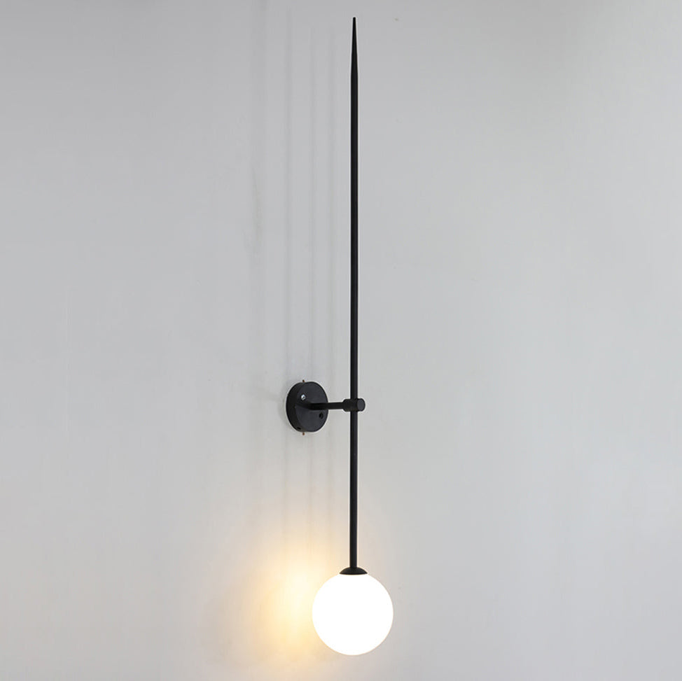 Vakkerlight Mobile Wall Lamp – Sleek Gold & Black Metal Glass Light