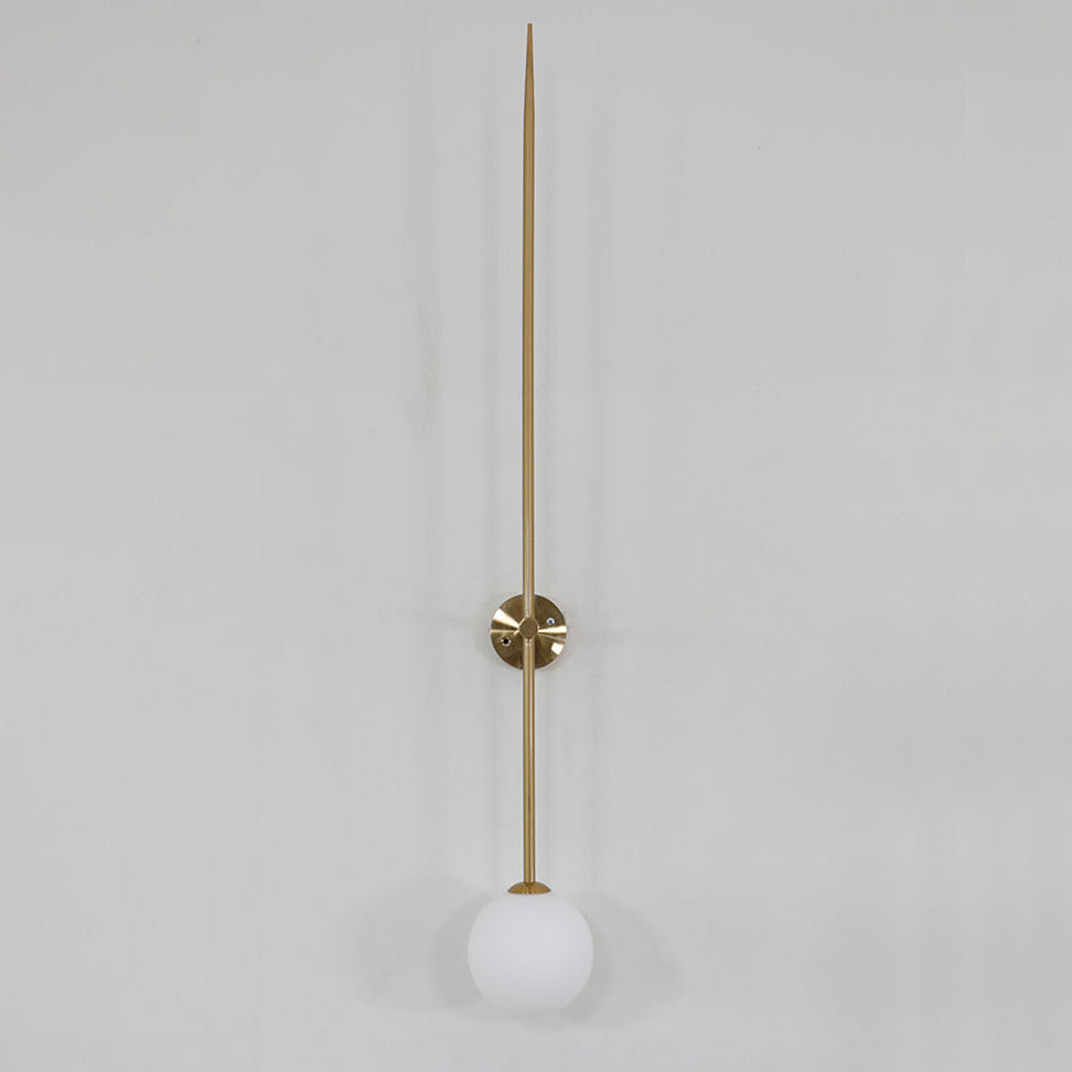 Vakkerlight Mobile Wall Lamp – Sleek Gold & Black Metal Glass Light