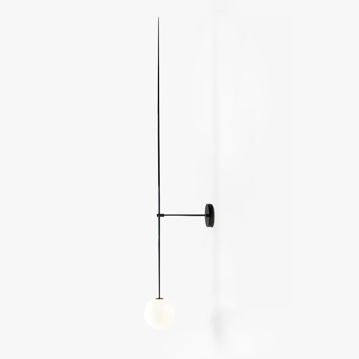 Vakkerlight Mobile Wall Lamp – Sleek Gold & Black Metal Glass Light
