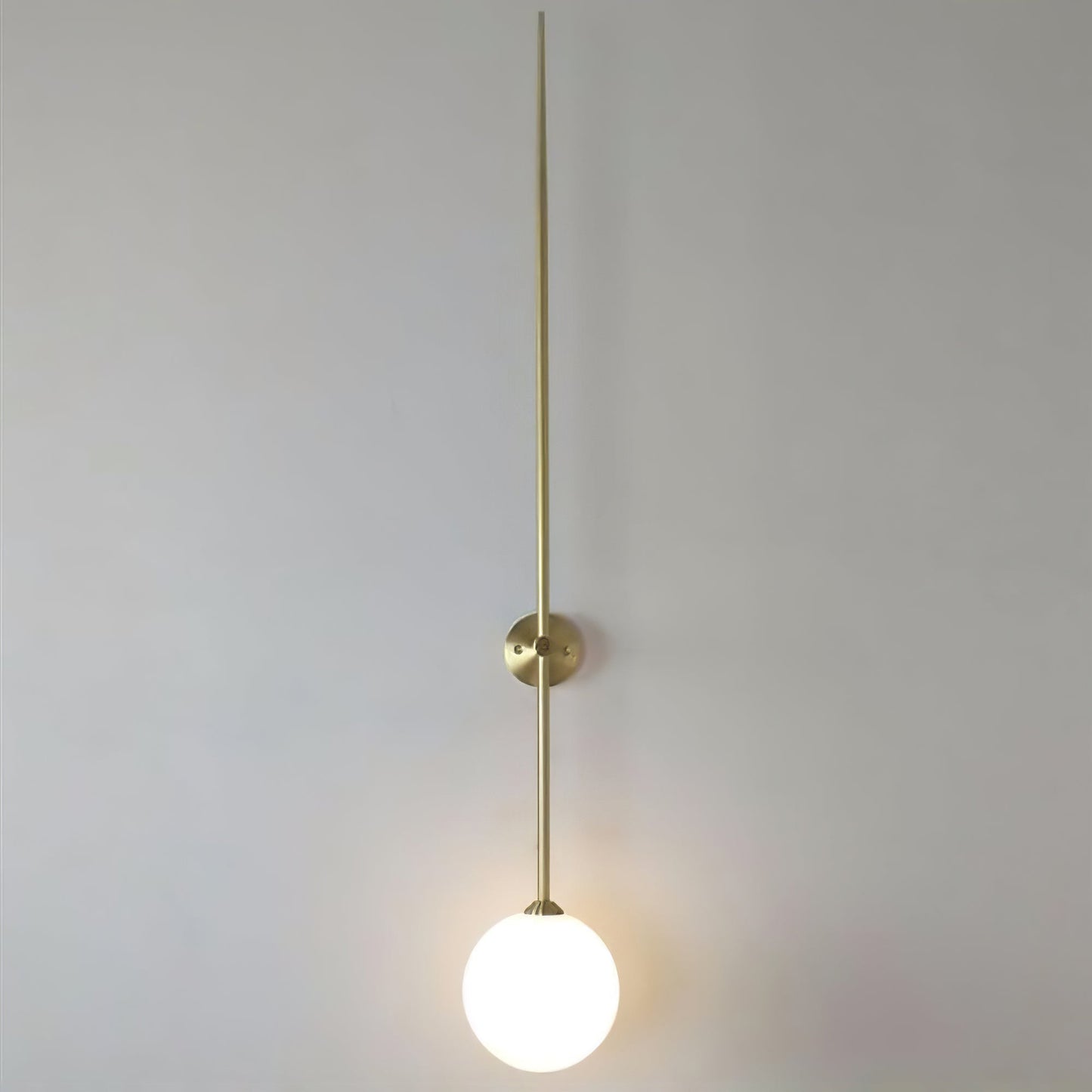 Vakkerlight Mobile Wall Lamp – Sleek Gold & Black Metal Glass Light