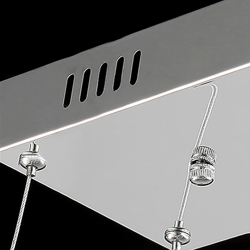 Modern Crystal Double C Chandelier - YIOSI