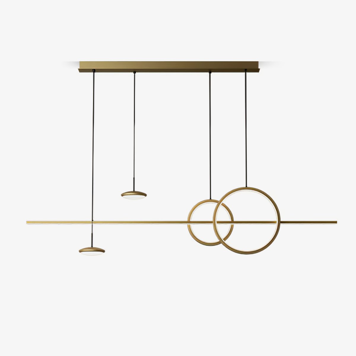 Modern Geometric Shape Chandelier - YIOSI