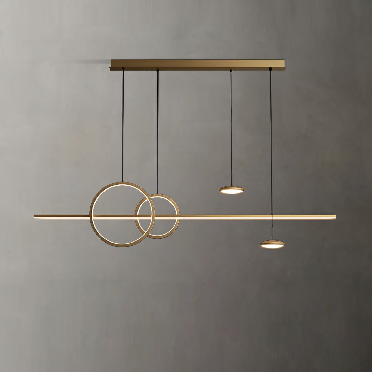 Modern Geometric Shape Chandelier - YIOSI