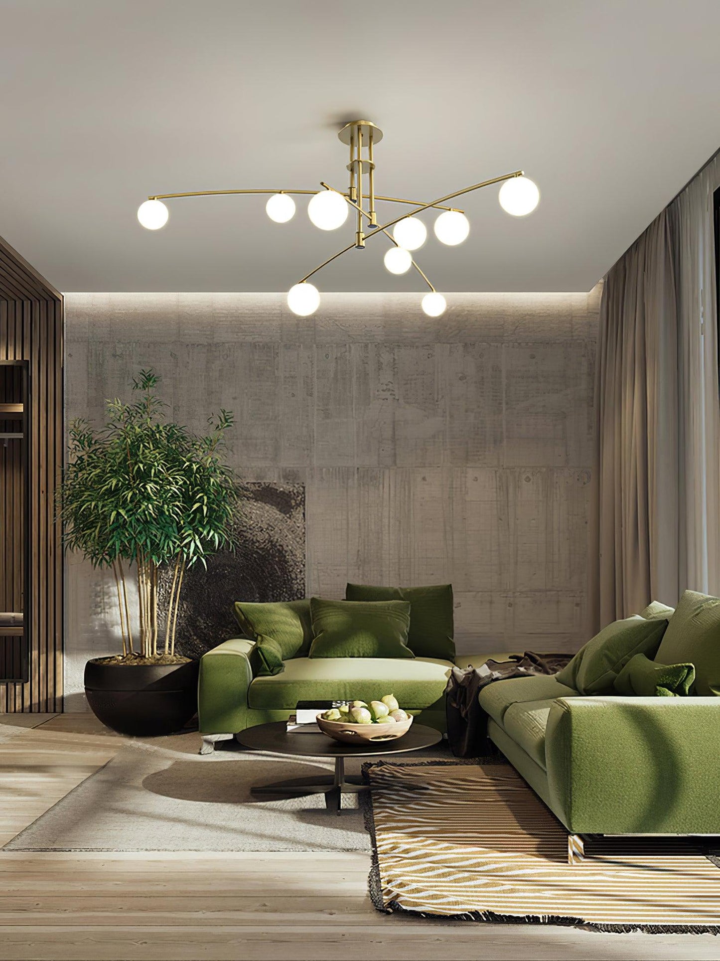 Modern Long Arm Chandelier - YIOSI