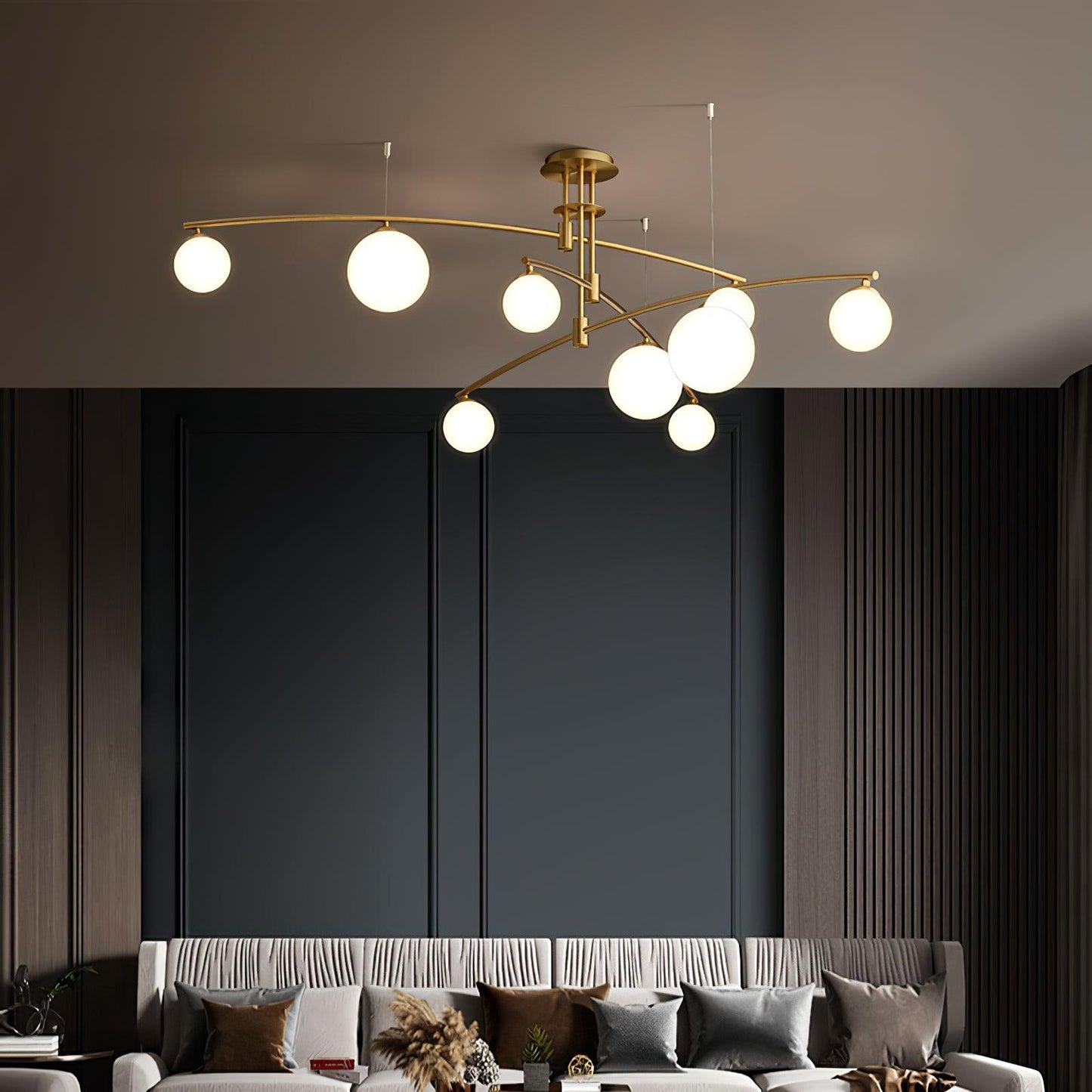Modern Long Arm Chandelier - YIOSI