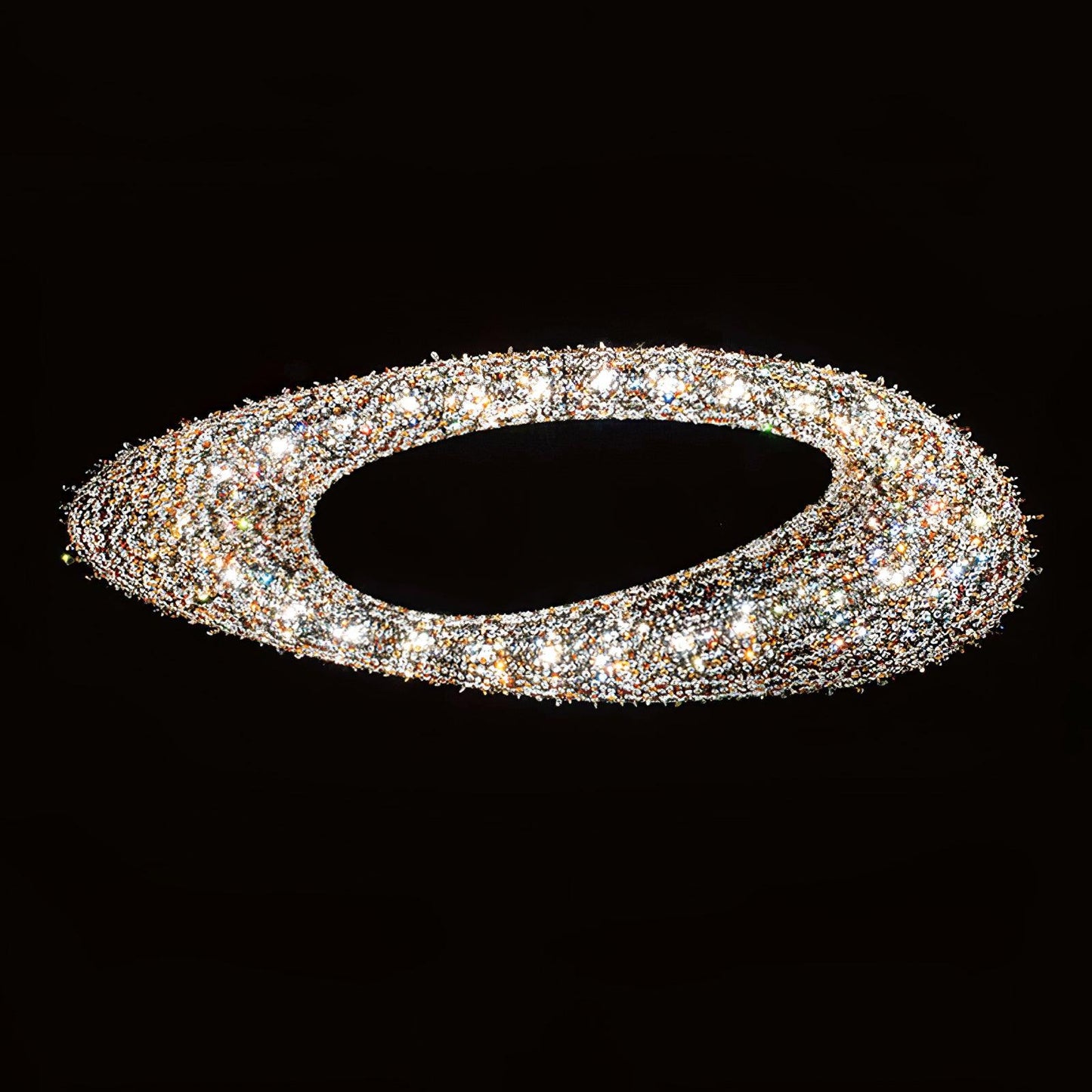 Modern Round Crystal Chandelier - YIOSI