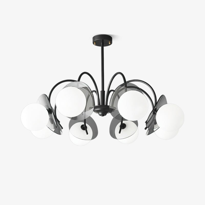 Molecular Spherical Glass Chandelier - YIOSI