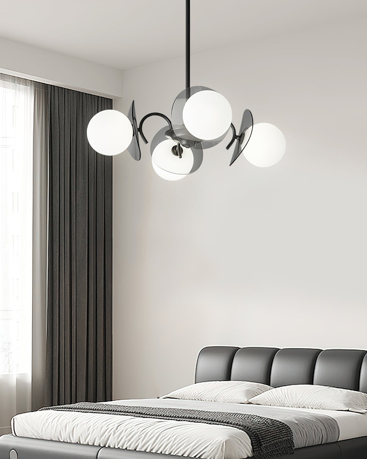 Molecular Spherical Glass Chandelier - YIOSI